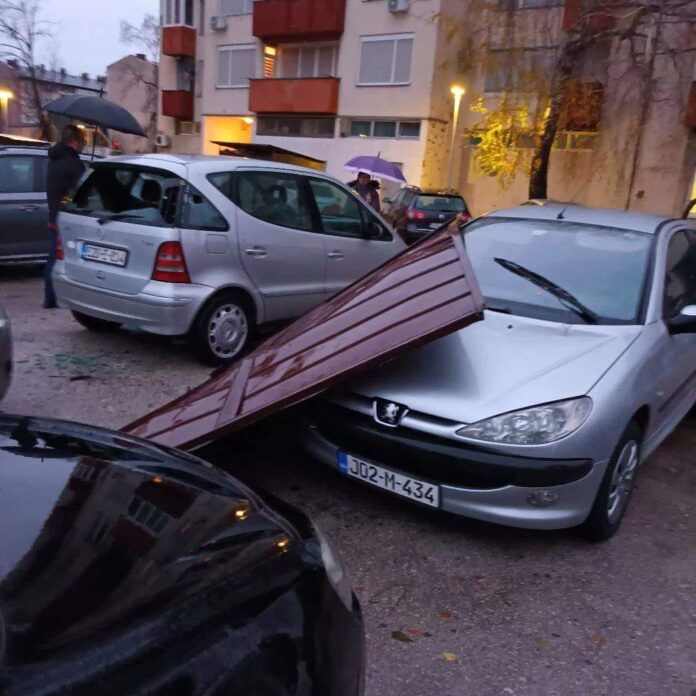 Upozorenje na olujne udare vjetra